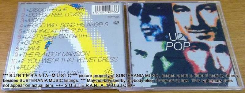 U2 POP   [Shelf G Box 22]
