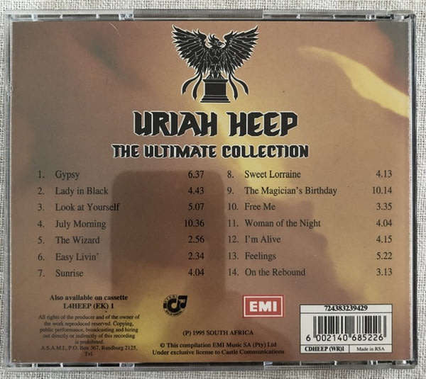 URIAH HEEP Platinum  The Ultimate Collection CD