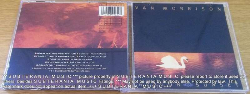 VAN MORRISON Avalon Sunset South African Release CD [msr]