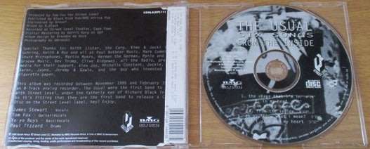 THE USUAL Six Songs From the Inside CD Single