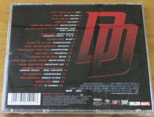 DAREDEVIL O.S.T. CD [SHELF G x 2]