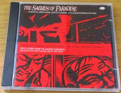 THE SABRES OF PARADISE CD [SHELF G x 2] feat. Chemical Brothers Nightmares on Wax ex