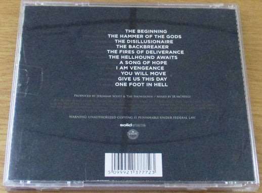 THE SHOWDOWN Back Breaker CD [SHELF G x 2]