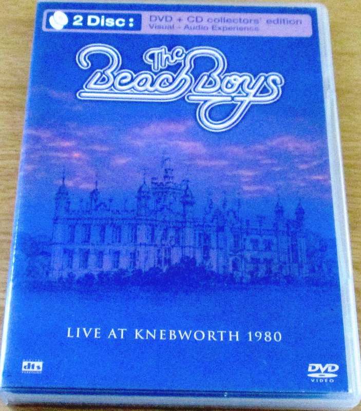 THE BEACH BOYS Live at Knebworth 1980 DVD + CD
