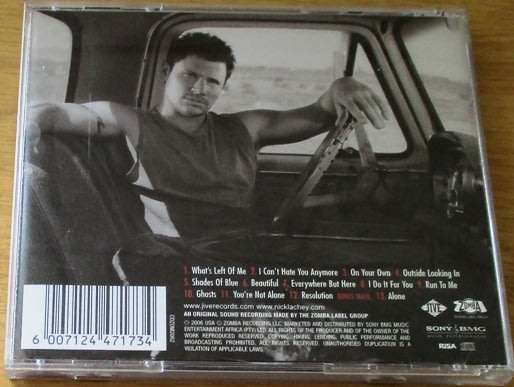 NICK LACHEY What`s Left of Me  [Shelf G x 10]