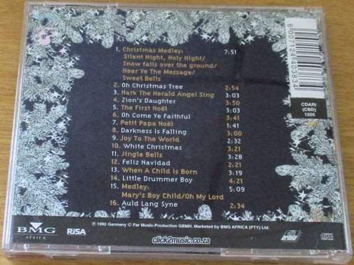 BONEY M The Most Beautiful Christmas Songs of the World CD [Shelf G x 12]