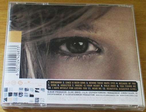 KELLY CLARKSON Breakaway CD [Shelf G x 12]