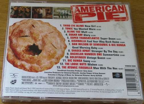AMERICAN PIE O.S.T. CD [Shelf G x 15]