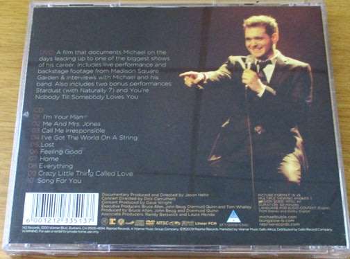 MICHEL BUBLE Meets Madison Square Garden 2xCD [Shelf G x 15]