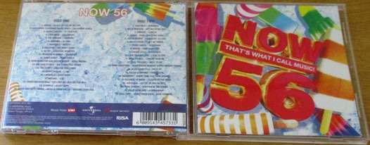 NOW THAT'S WHAT I CALL MUSIC 56 2xCD [Shelf G x 17]