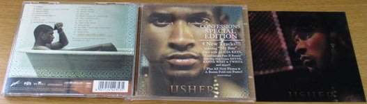 USHER Confessions Special Edition [Shelf G x 19] Lenticular insert cover