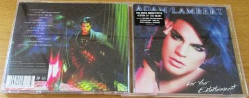 ADAM LAMBERT For Your Entertainment [Shelf G x 20]