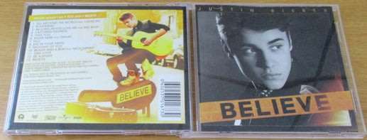JUSTIN BIEBER Believe   [Shelf G x 20]