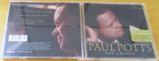 PAUL POTTS One Chance  [Shelf G x 21]