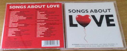 SONGS ABOUT LOVE 2XCD [Shelf G x 21]