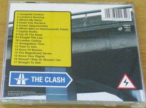 THE CLASH From Here to Eternity Live CD  [Shelf G box 8]