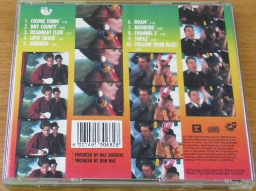 THE B 52`s Cosmic Thing CD  [Shelf Z box 4]