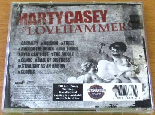 MARTY CASEY Love  Hammers CD  [Shelf Z box 4]