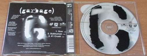GARBAGE Vow CD Single South African Release CD  [Shelf Z x 5]
