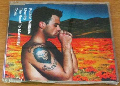ROBBIE WILLIAMS Eternity / The Road to Mandalay / Toxic South African Release CD  [Shelf Z x 5]