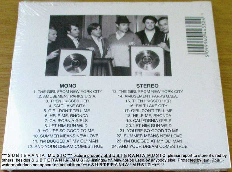 THE BEACH BOYS Summer Days (And Summer Nights!!) HDCD EUROPE Cat#5099940443324