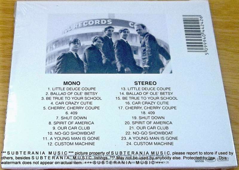 THE BEACH BOYS Little Deuce Coupe HDCD EUROPE Cat#5099940442426 [2012 remaster]