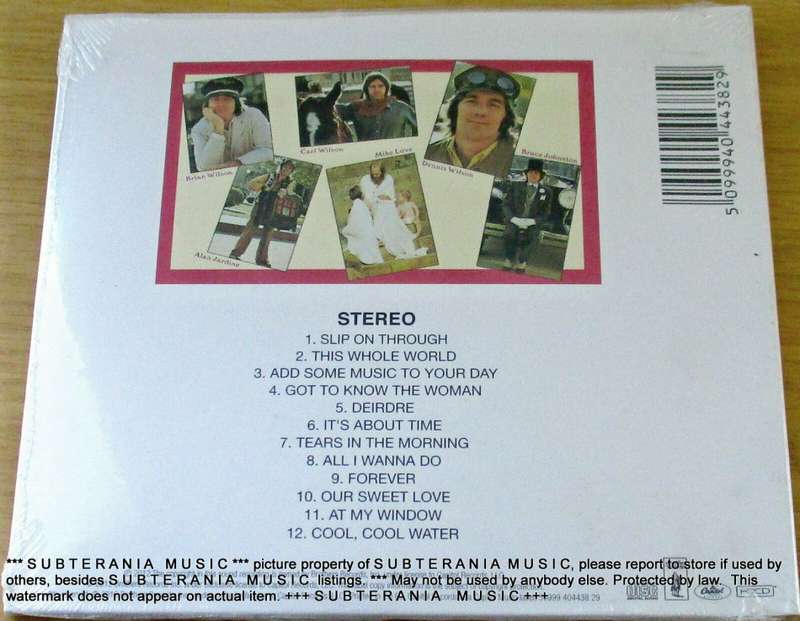 THE BEACH BOYS Sunflower HDCD EUROPE Cat# 50999 404438 29 [2012 remaster]