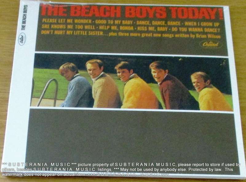 THE BEACH BOYS Today! HDCD EUROPE Cat# 5099940443720 [2012 remaster]