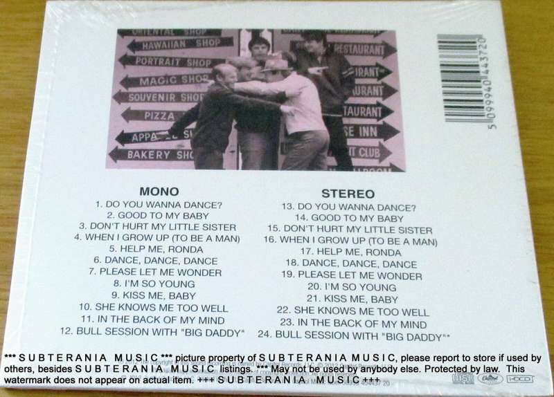 THE BEACH BOYS Today! HDCD EUROPE Cat# 5099940443720 [2012 remaster]