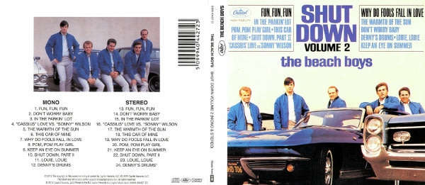 THE BEACH BOYS Shut Down Volume 2 HDCD EUROPE Cat# 5099940442723 [2012 remaster]