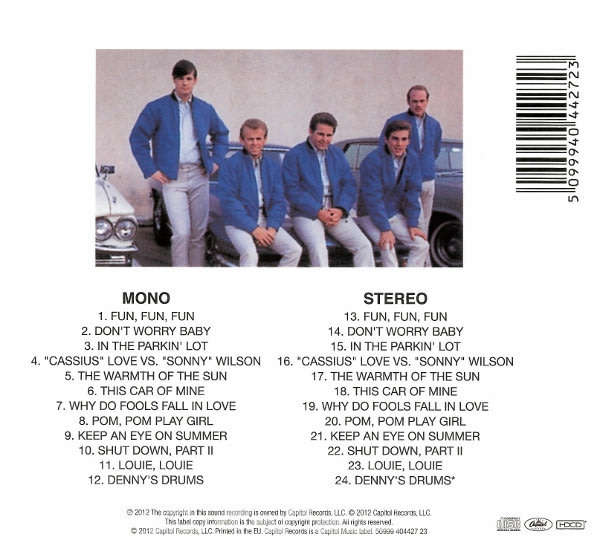 THE BEACH BOYS Shut Down Volume 2 HDCD EUROPE Cat# 5099940442723 [2012 remaster]