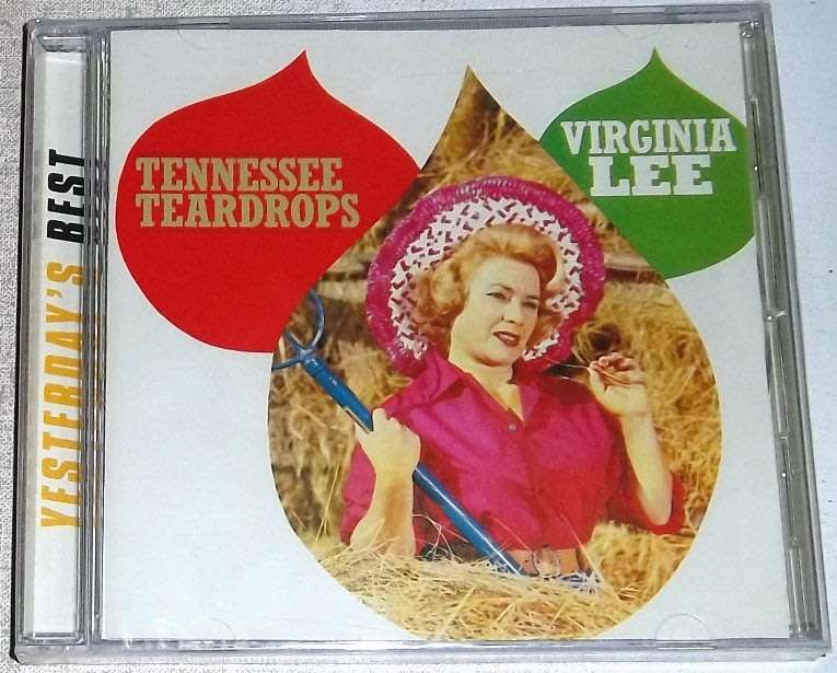VIRGINIA LEE Tennessee Teardrops SOUTH AFRICA Cat# CDTGE 137
