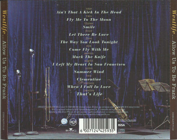 WESTLIFE ....Allow Us To Be Frank