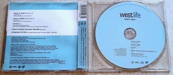 WESTLIFE Swear It Again CD Single