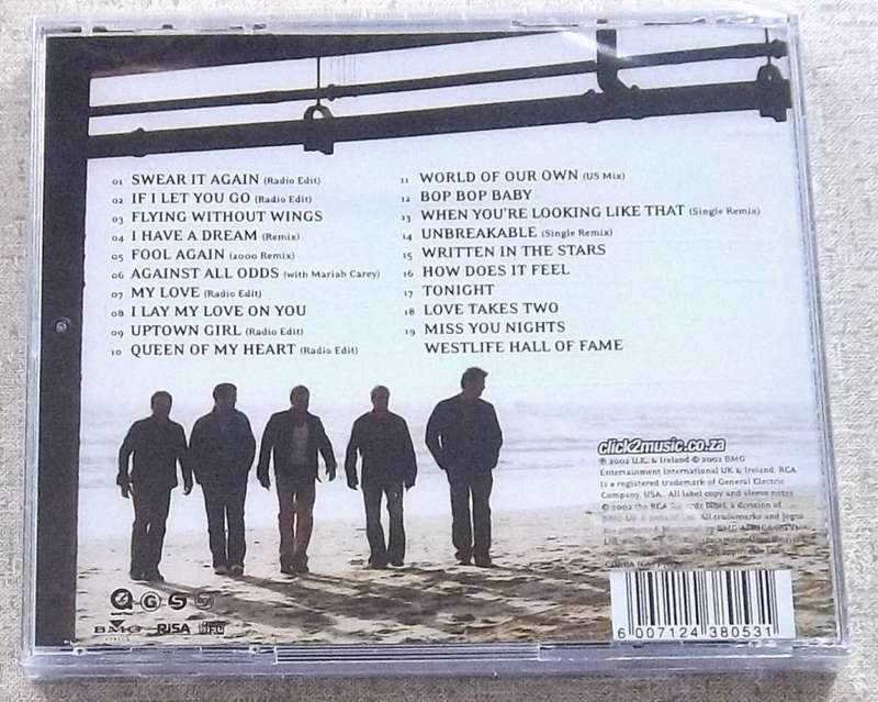 WESTLIFE Unbreakable Vol.1 The Greatest Hits