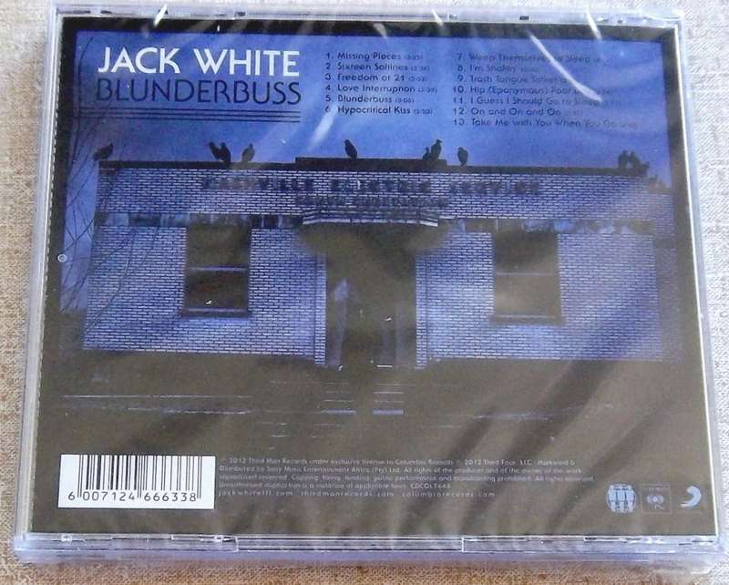 JACK WHITE Blunderbuss SOUTH AFRICA Cat# CDCOL7444