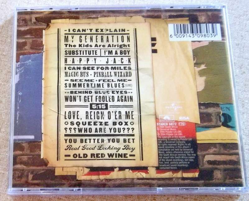 THE WHO Then and Now! 1964-2004 SOUTH AFRICA Cat# STARCD 6872