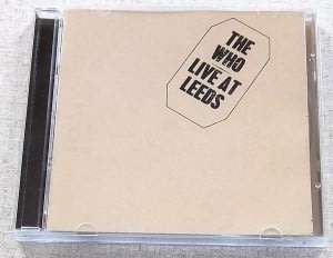 THE WHO Live at Leeds SOUTH AFRICA Rare Out of Print CD Cat# MMTCD 2016