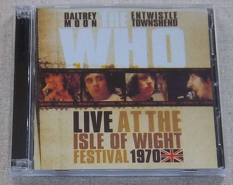 THE WHO Live At The Isle Of Wight Festival 1970 2xCD SOUTH AFRICA Cat# EDGECD399