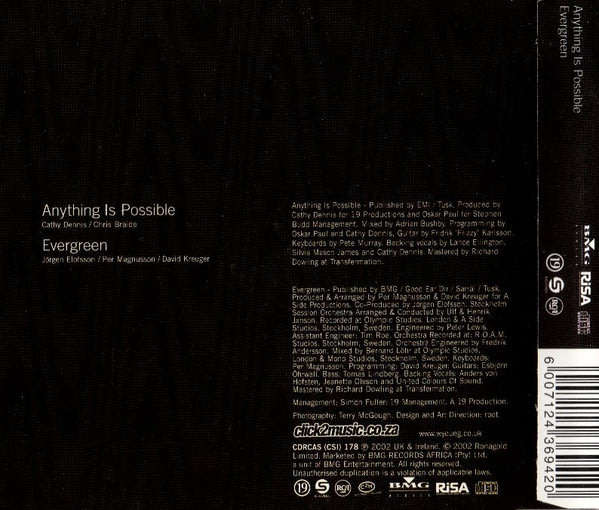 WILL YOUNG Anything Is Possible / Evergreen    [msr]