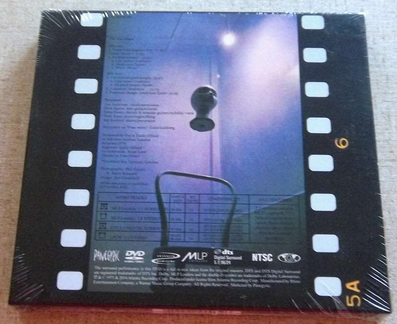 YES The Yes Album Definitive Deluxe Edition CD+DVD Audio UK Cat# GYRSP40106