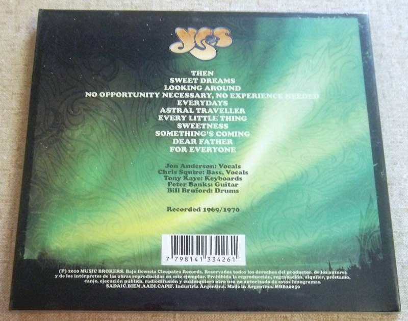 YES Astral Traveler (The BBC Sessions) ARGENTINA Cat# MBB20050