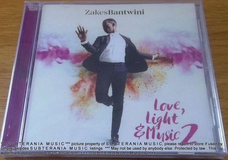 ZAKES BANTWINI Love, Light and Music 2 SOUTH AFRICA CD Cat# CDRBL 882