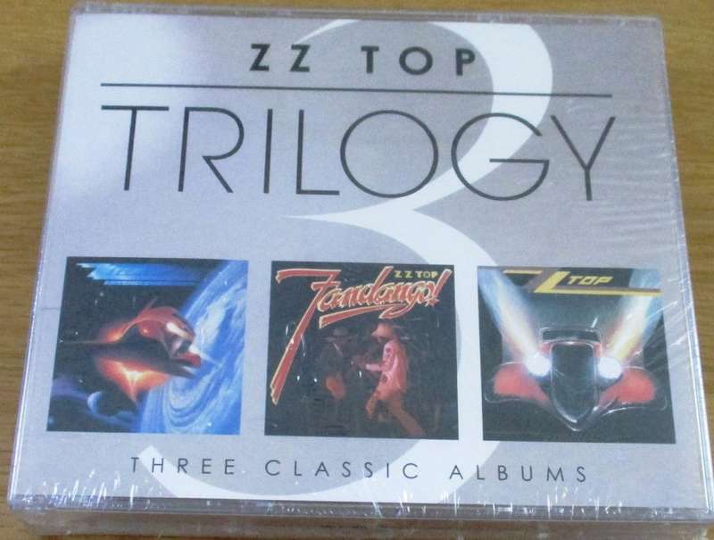 ZZ TOP Trilogy Afterburner Fandango! Eliminator 3CD SOUTH AFRICA Cat# CDWT1011 [EX]