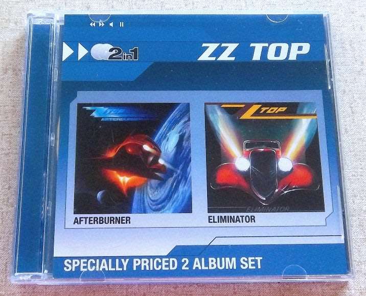 ZZ TOP Afterburner Eliminator 2xCD SOUTH AFRICA Cat# CDWT1220