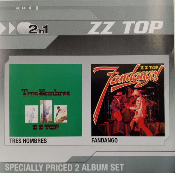 ZZ TOP Tres Hombres / Fandango 2xCD SOUTH AFRICA Cat# CDWT 1221 [EX]