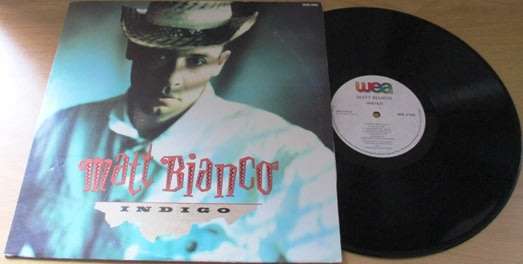 MATT BIANCO Indigo VINYL LP Record