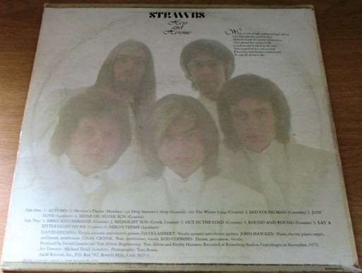 STRAWBS Hero and Heroine VINYL LP Record