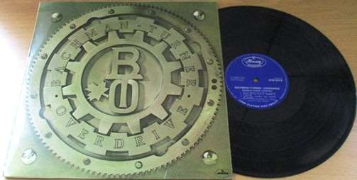 BACHMAN TURNER OVERDRIVE B.T.O. VINYL LP Record