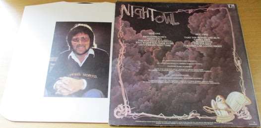 GERRY RAFFERTY Night Owl VINYL LP Record